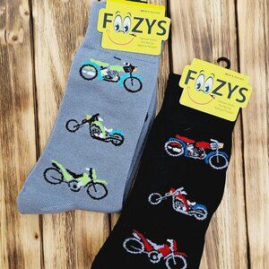 Men's Foozys Socks - Motorcyles